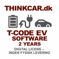⚡ T-Code licens – EV SOFTWARE (1 år)
