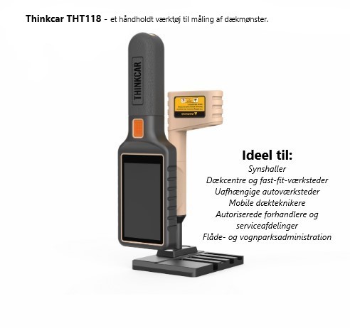 Thinkcar THT118 dækmønsterdybdemåler - forside redg - 1